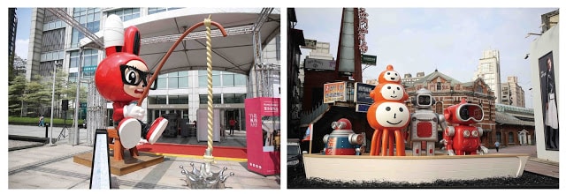 裝置藝術-西門紅樓+信義誠品